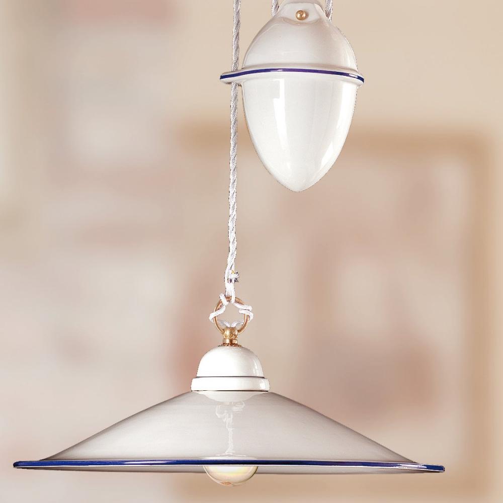 mediteransky protizavazie lampa zaves modra provensalsky klasicky keramika porcelanova malovana nastavitelna jedalen stola kuchyna lampa osvetlenie balaton morske naladovy francuzsky taliansky styl lampy lameridiana.jpg